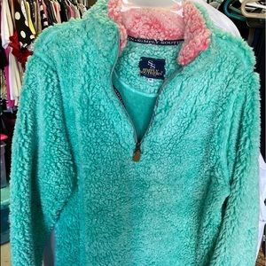 Fluffy fleece top